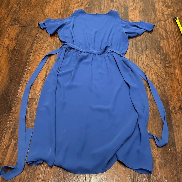 Ann Taylor Midi Dress Cobalt Blue - Picture 9 of 9